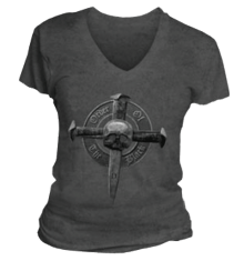 CROSS V NECK