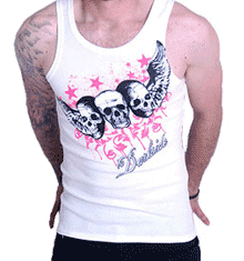 WHITE 3 SKULL